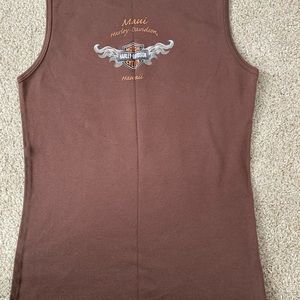 Harley Davidson sleeveless top